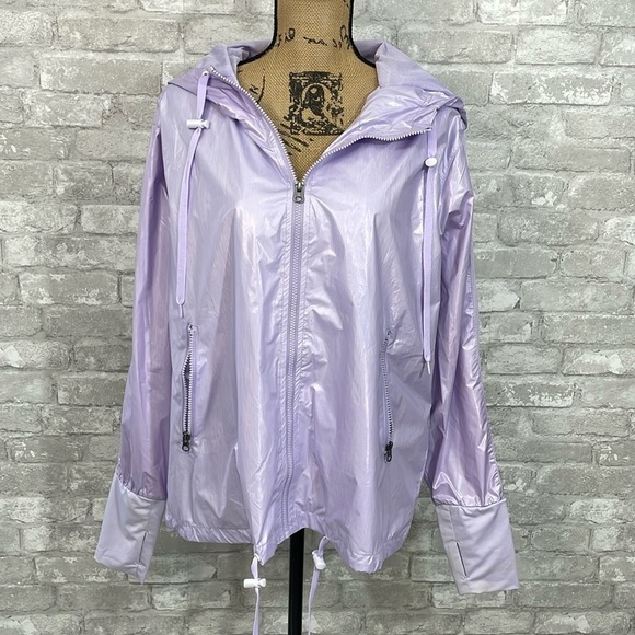 ZYIA Active Lilac Shine Bomber Jacket - Picture 1 of 8